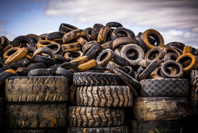 Ömrünü Tamamlamış Lastik Geri Kazanım